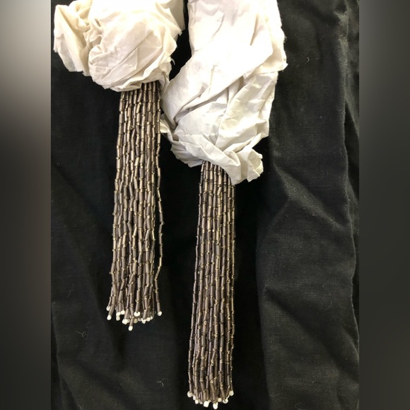 Calypso St. Barth Voleta Beaded Voile Linen Maxi Dress - Picture 7 of 8